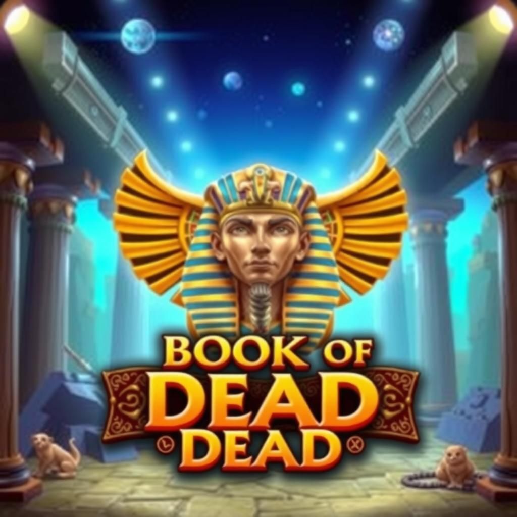 Book of Dead slot game with ancient Egyptian theme