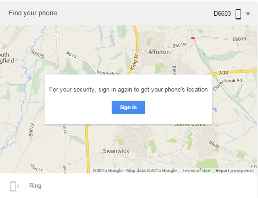 Find My Phone - Google finds your lost mobile phone