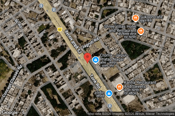 On Highway 🛣️ Tonk Road 200 Feet Road 150 Feet Road Corner Plots 