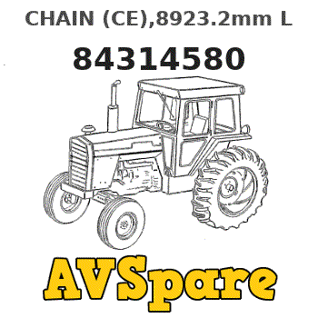 CHAIN (CE),8923.2mm L 84314580 - Case | AVSpare.com