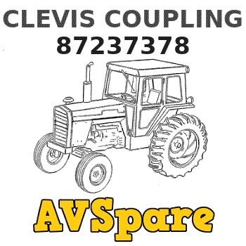 CLEVIS COUPLING 87237378 - Case | AVSpare.com CLEVIS COUPLING 87237378 - Case | AVSpare.com