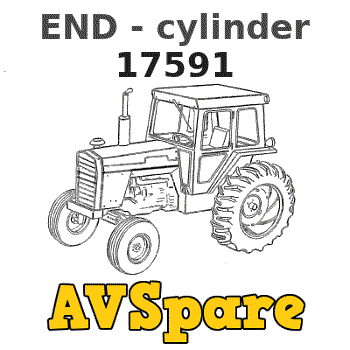 END - cylinder 17591 - Case | AVSpare.com