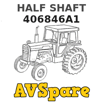 HALF SHAFT 406846A1 - Case | AVSpare.com