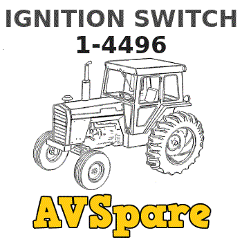 IGNITION SWITCH 1-4496 - Case | AVSpare.com