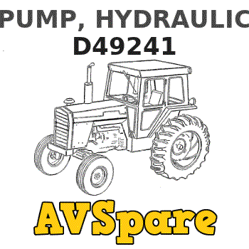 PUMP, HYDRAULIC D49241 Case