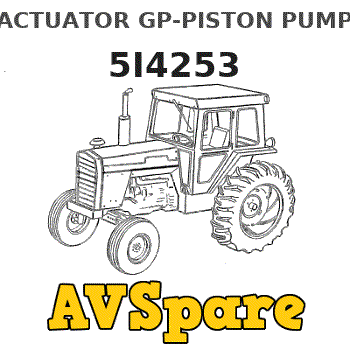 ACTUATOR GP-PISTON PUMP 5I4253 - Caterpillar | AVSpare.com