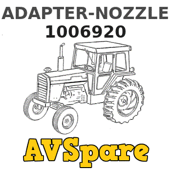 ADAPTER-NOZZLE 1006920 Caterpillar