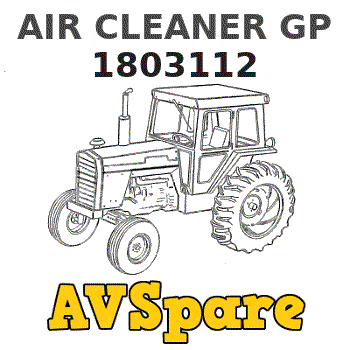 AIR CLEANER GP 1803112 - Caterpillar | AVSpare.com