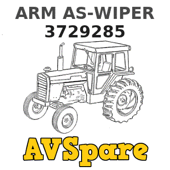 372-9285: Upper Window Wiper Arm