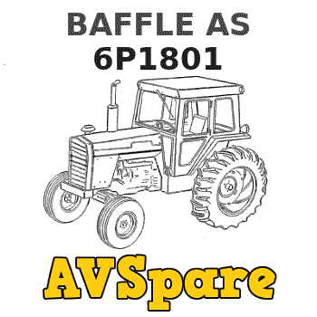 BAFFLE AS 6P1801 - Caterpillar | AVSpare.com
