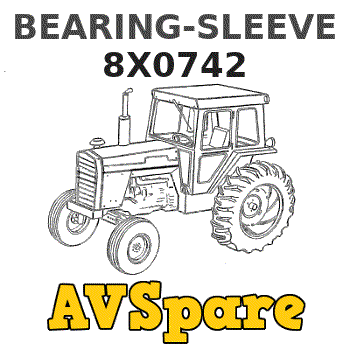 BEARING-SLEEVE 8X0742 - Caterpillar | AVSpare.com