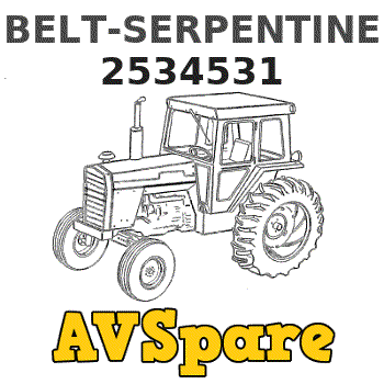 BELT-SERPENTINE 2534531 - Caterpillar | AVSpare.com