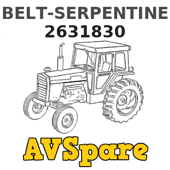BELT-SERPENTINE 2631830 - Caterpillar | AVSpare.com BELT-SERPENTINE 2631830 - Caterpillar | AVSpare.com
