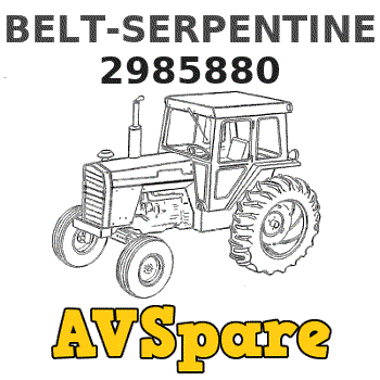 BELT-SERPENTINE 2985880 - Caterpillar | AVSpare.com BELT-SERPENTINE 2985880 - Caterpillar | AVSpare.com