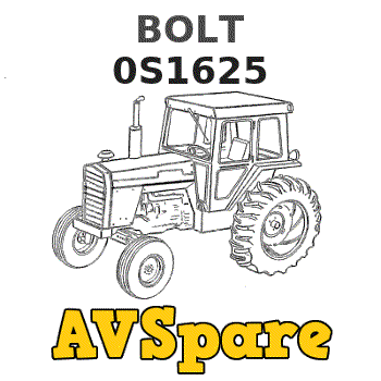 BOLT 0S1625 - Caterpillar | AVSpare.com