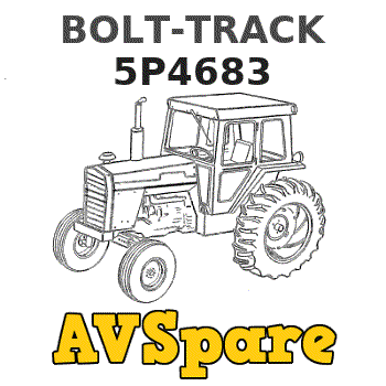 BOLT-TRACK 5P4683 - Caterpillar | AVSpare.com