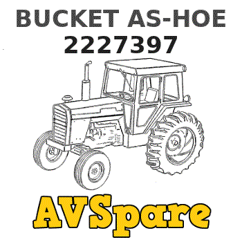 BUCKET AS-HOE 2227397 - Caterpillar | AVSpare.com
