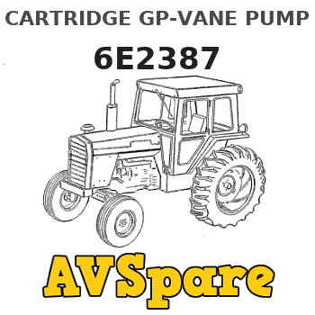 CARTRIDGE GP-VANE PUMP 6E2387 Caterpillar