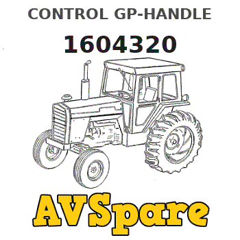 CONTROL GP-HANDLE 1604320 - Caterpillar | AVSpare.com