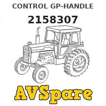 CONTROL GP-HANDLE 2158307 - Caterpillar | AVSpare.com