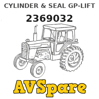 CYLINDER & SEAL GP-LIFT 2369032 - Caterpillar | AVSpare.com