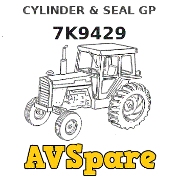 CYLINDER & SEAL GP 7K9429 - Caterpillar | AVSpare.com