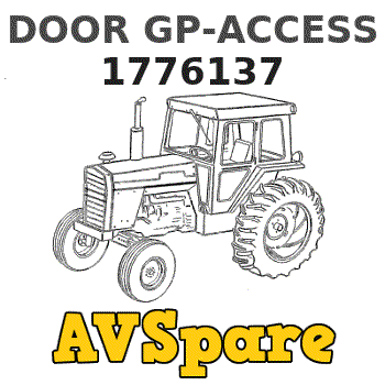 DOOR GP-ACCESS 1776137 - Caterpillar | AVSpare.com