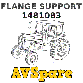 FLANGE SUPPORT 1481083 - Caterpillar | AVSpare.com