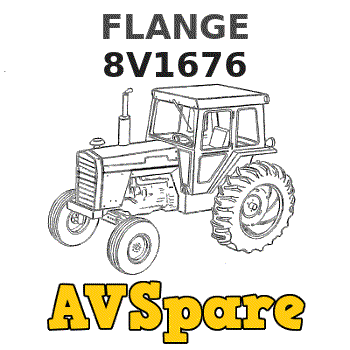 FLANGE 8V1676 - Caterpillar | AVSpare.com