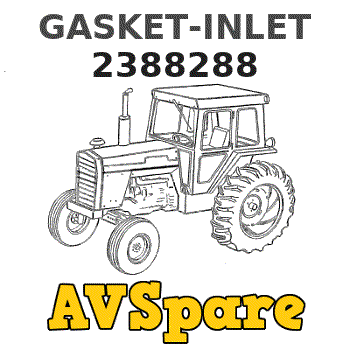 GASKET-INLET 2388288 Caterpillar