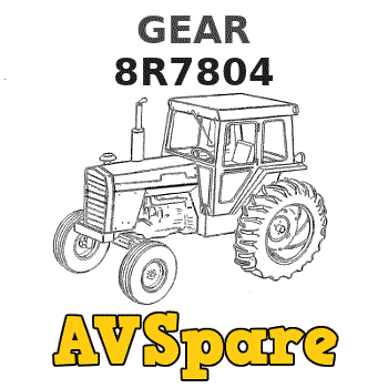 GEAR 8R7804 - Caterpillar | AVSpare.com