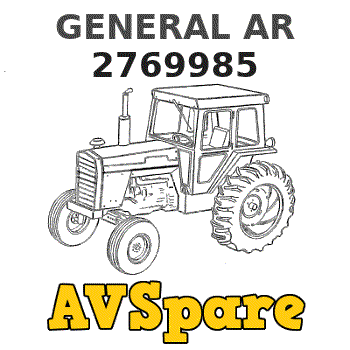 GENERAL AR 2769985 - Caterpillar | AVSpare.com