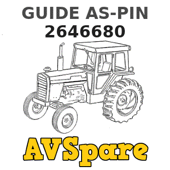 Pin 26680 GUIDE AS-PIN 2646680 - Caterpillar | AVSpare.com