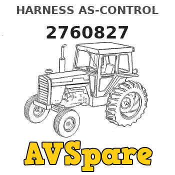 HARNESS AS-CONTROL 2760827 - Caterpillar | AVSpare.com