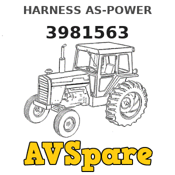 HARNESS AS-POWER 3981563 - Caterpillar | AVSpare.com
