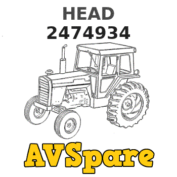 HEAD 2474934 - Caterpillar | AVSpare.com