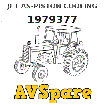 JET AS-PISTON COOLING 1979377 - Caterpillar | AVSpare.com JET AS-PISTON COOLING 1979377 - Caterpillar | AVSpare.com