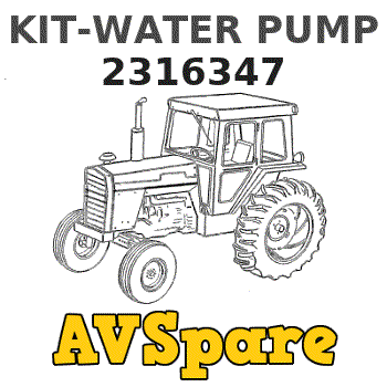 KIT-WATER PUMP 2316347 - Caterpillar | AVSpare.com