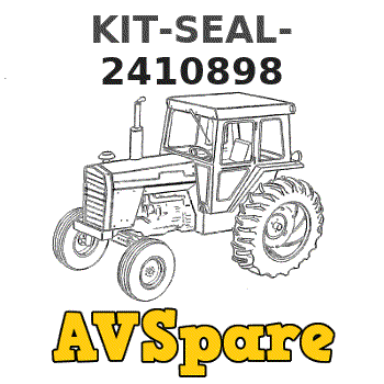 KIT-SEAL- 2410898 - Caterpillar | AVSpare.com KIT-SEAL- 2410898 - Caterpillar | AVSpare.com