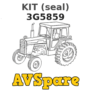 KIT (seal) 3G5859 - Caterpillar | AVSpare.com