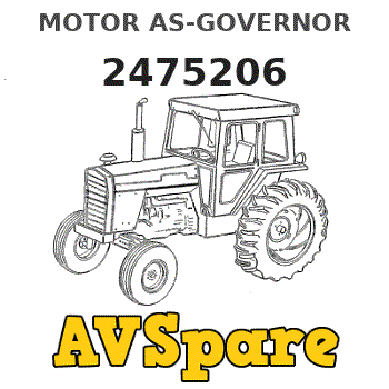 MOTOR AS-GOVERNOR 2475206 - Caterpillar | AVSpare.com