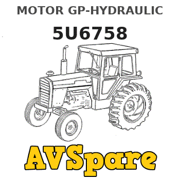 MOTOR GP-HYDRAULIC 5U6758 - Caterpillar | AVSpare.com