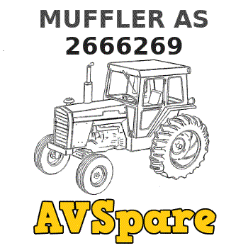 MUFFLER AS 2666269 - Caterpillar | AVSpare.com