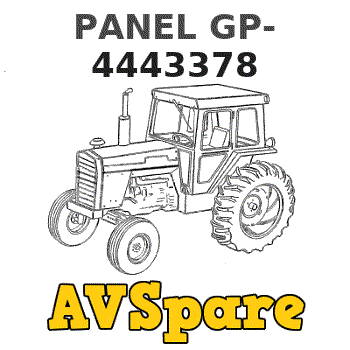 PANEL GP- 4443378 - Caterpillar | AVSpare.com