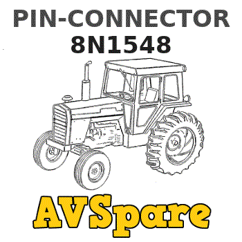 Pin Connector 8n1548 Caterpillar Avspare Com