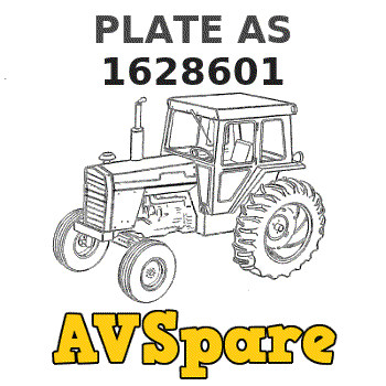 PLATE AS 1628601 - Caterpillar | AVSpare.com