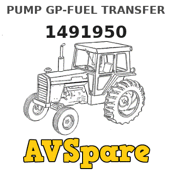 PUMP GP-FUEL TRANSFER 1491950 - Caterpillar