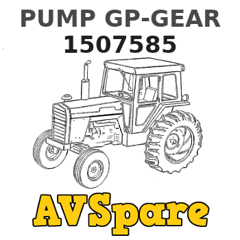 PUMP GP-GEAR 1507585 - Caterpillar | AVSpare.com