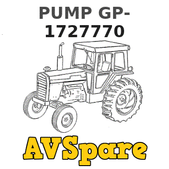 PUMP GP- 1727770 - Caterpillar | AVSpare.com PUMP GP- 1727770 - Caterpillar | AVSpare.com