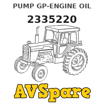 233-5220: Groupe de pompe - huile moteur